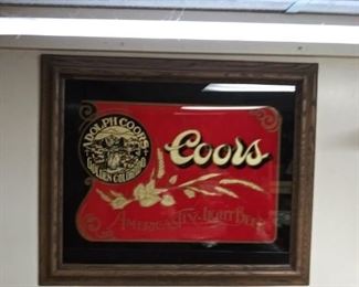 Coors Beer Sign