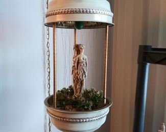 Vintage Mineral Oil Hanging Rain Lamp