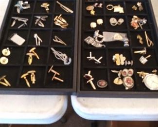 Tie Clips and cuff links