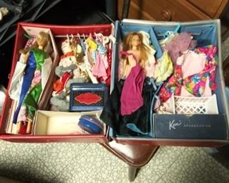 Vintage Barbie Case Full