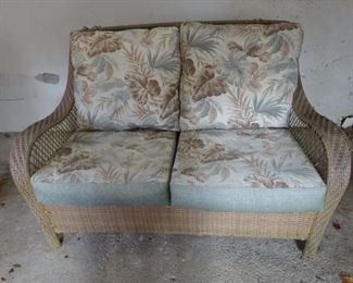 Patio furniture (2 seater) that can be left outdoors all year-round.