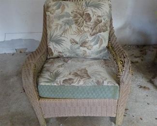 Patio furniture that can be left outdoors all year-round.