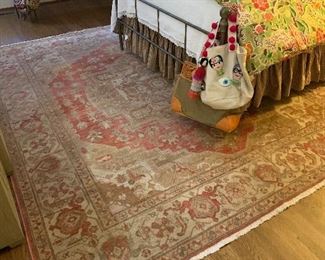 You must see this rug to believe it! Like new Heriz in a super soft color wheel...