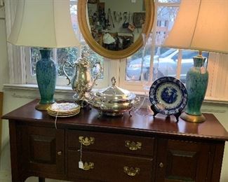 Mid Century Lamps, Blue Flow, Vintage mirrors...