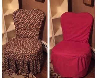 Vanity Chair with Cover
