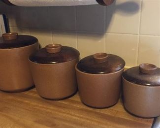 Mid-Century Canister Set