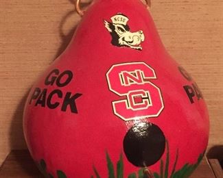 NC State Painted Gourd 