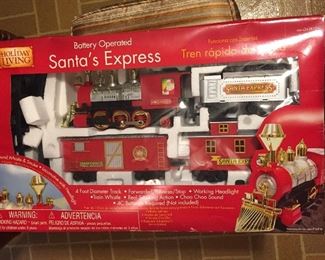 Battery Operated Santa's Express