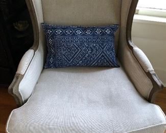 Wide seated nice upholstery chairs (2 in sale) $120 each