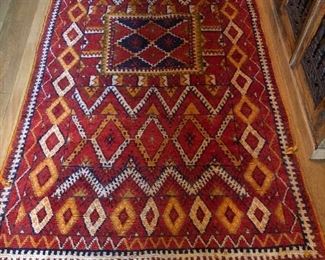 Beautiful, colorful rug $360.00