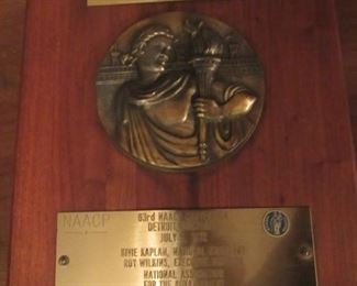 Vintage NAACP plaque
