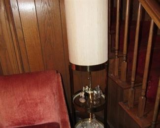 Unique Mid Century lamp/table