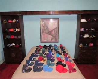 This furniture can be used in several ways as the top can be removed and the sides can be used as book shelves or night stands.