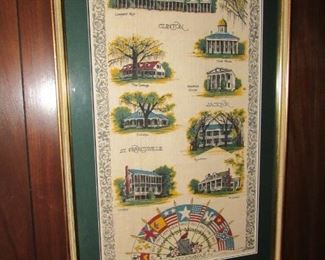 Framed Felicianas  tapestry