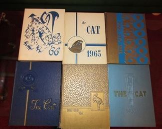 Vintage Southern University annuals