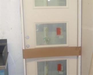 Exterior door 36" left hand