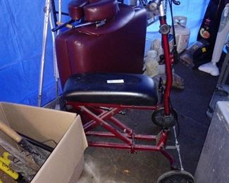 Knee walker scooter