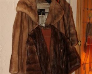 Vintage fur coats