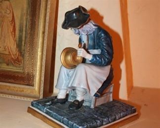Porcelain figurine by Luigi Fabris