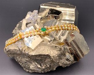 Czech rhinestone bracelet