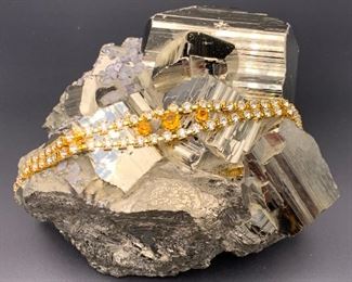 Czech rhinestone bracelet
