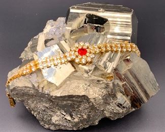 Czech rhinestone bracelet