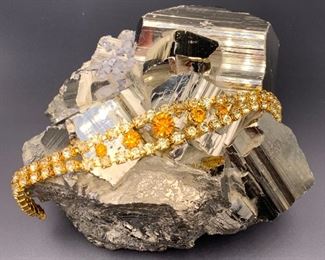 Czech rhinestone bracelet