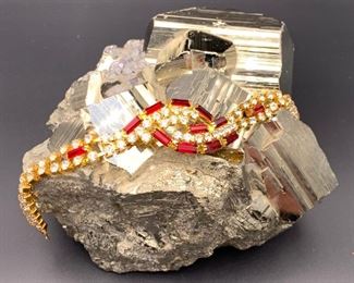 Czech rhinestone bracelet