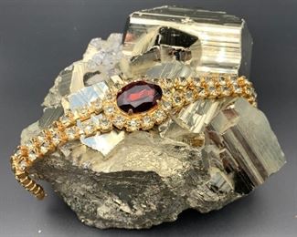 Czech rhinestone bracelet