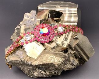 Czech rhinestone bracelet