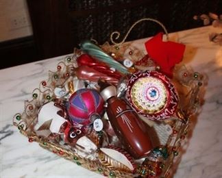 Vintage Christmas ornaments
