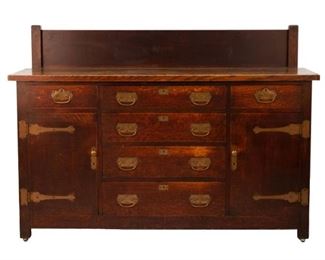 Rare Roycroft #3 Sideboard