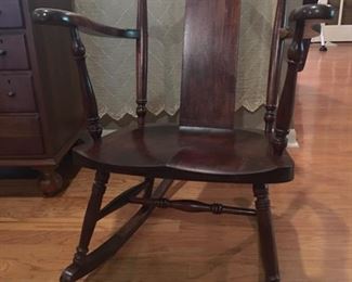 Antique ladies rocker