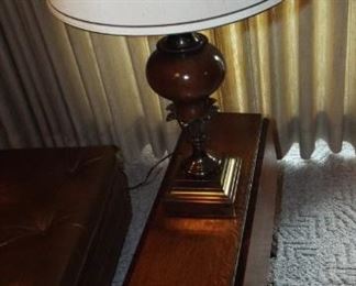 Snall Drop Leaf Table & Stiffel Lamp