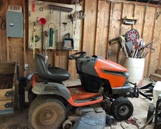 Husqvarna ride on mower