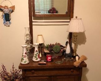 Antique Oak Commode