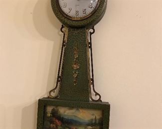 Gilbert clock company banjo clock