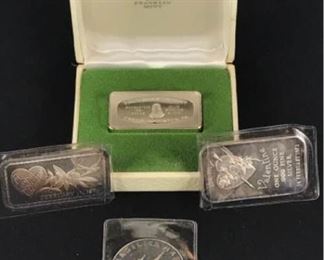 Commemorative Sterling Silver Pieces