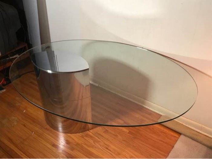 Knoll Oval Lunario Table