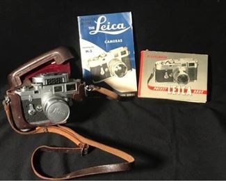 Leica M3 rangefinder cameras