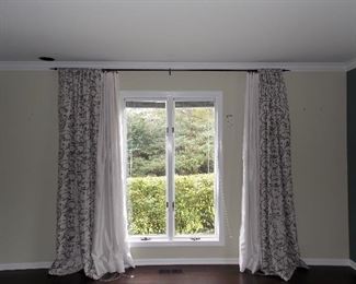 window treatments and Pella windows