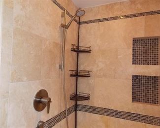 corner shower caddy