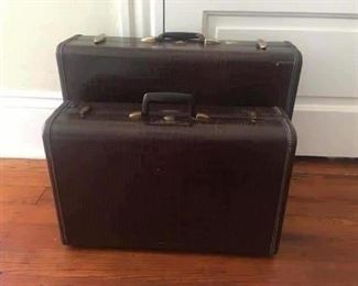 vintage Samsonite luggage