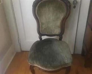 victorian parlor chair 18th