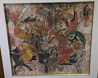 022SH Chinese Warrior Painting