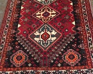 76 Shiraz Wool Rug Iran