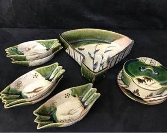 311g Japanese Ceramic Sushi Set