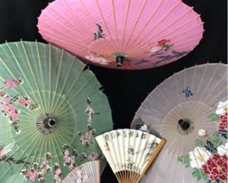 360gJapanese Umbrellas and Fans