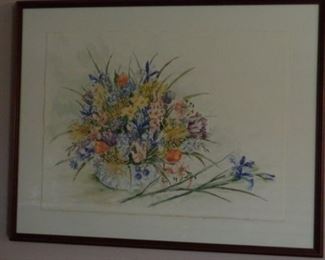 Lovely Original Water Color by Teen de Roode,