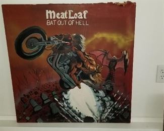 Meat Loaf Bat Out of Hell 
Right hand top corner has issue